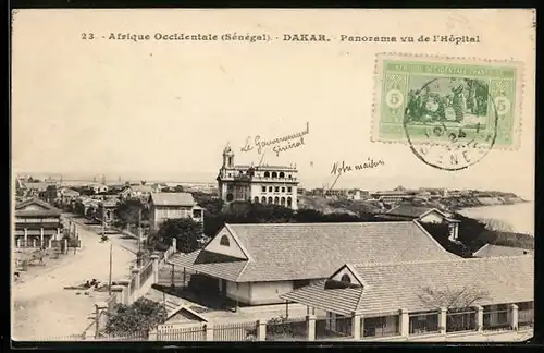 AK Dakar, Panorama vu de l`Hopital
