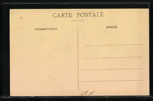 Künstler-AK Dakar, Cathedrale de Dakar