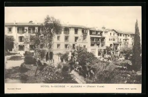 AK Alger, Hotel St-George, Front View