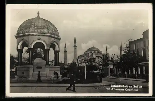 AK Istanbul, Aya Sofya ve Ataman Cesmesi