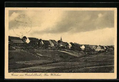 AK Griedelbach /Krs. Wetzlar, Teilansicht