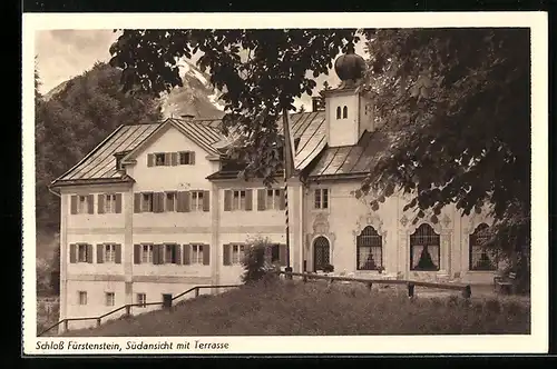 AK Berchtesgaden, Lehrerheim Schloss Fürstenstein