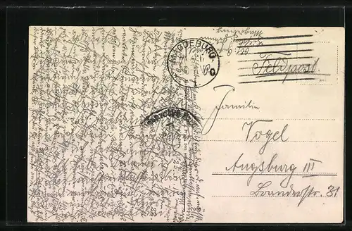 AK Magdeburg, Gasthaus Herrenkrug