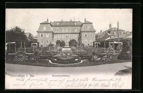 AK Herrnhut i. Sa., Herrschaftshaus