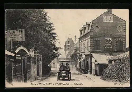 AK Trouville, Cafe Restaurant Champetre Prieur dans Route d`Honfleur-Trouville-Villerville