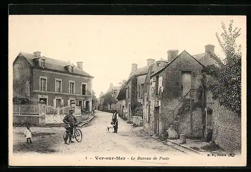 AK Ver-sur-Mer, La Bureau de Poste