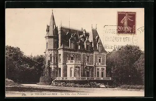 AK Villers-sur-Mer, La Villa Les Pelouses