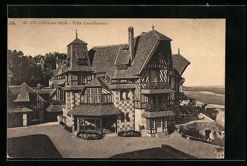 AK Villers-sur-Mer, villa Castellamare