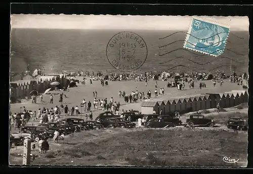 AK Ouistreham-Riva-Bella, La Plage