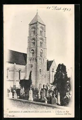 AK Anches-les-Bains, L`Eglise de Ver