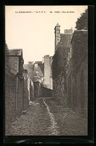 AK Vire, Rue de Geóle