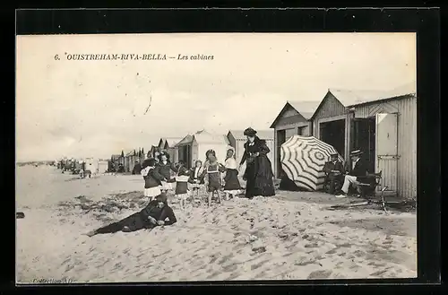 AK Ouistreham-Riva-Bella, Les cabines