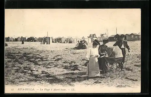 AK Riva-Bella, La Plage à Maree basse