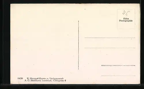 AK Warth /Vorarlberg, Ortspartie mit Gasthaus Tirolerhof und Widderstein