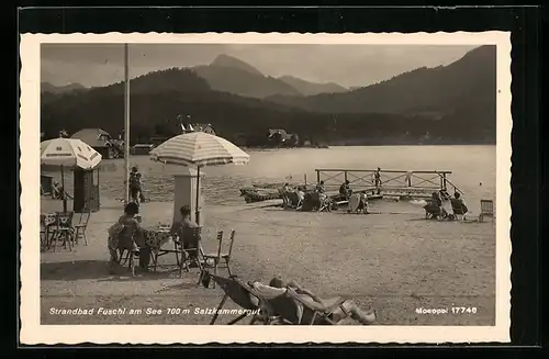 AK Fuschl am See, Salzkammergut, Strandbad