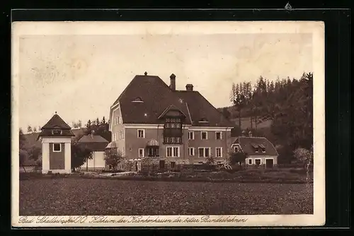 AK Bad Schallerbach, Kurheim der Krankenkassen der österr. Bundesbahnen