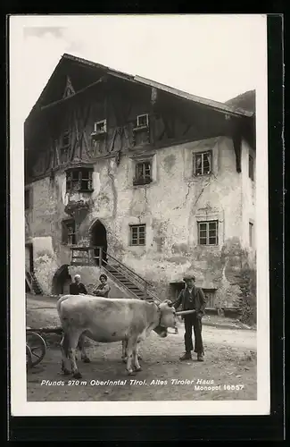 AK Pfunds im Oberinntal, Altes Tiroler Haus