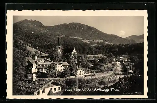 AK Bad Mehrn b. Brixlegg, Ortsansicht mit Kirche
