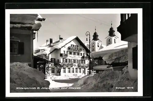 AK St. Johann i. Tirol, Post- & Telegraphenamt am platz