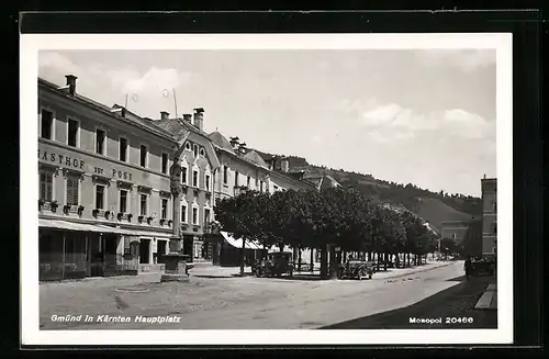 AK Gmünd, Blick auf den Hauptplatz