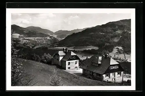 AK Stolzalpe b. Murau, Alpengasthof Rahmhube