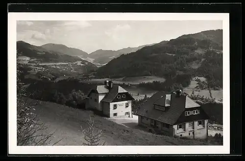 AK Stolzalpe b. Murau, Alpengasthof Rahmhube