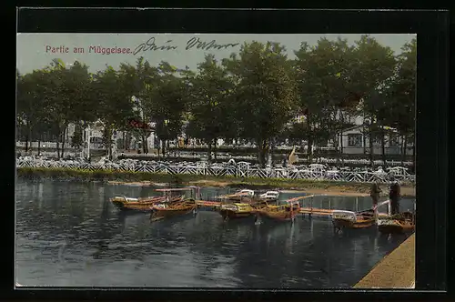 AK Berlin-Köpenick, Restaurant Prinzengarten am Müggelsee