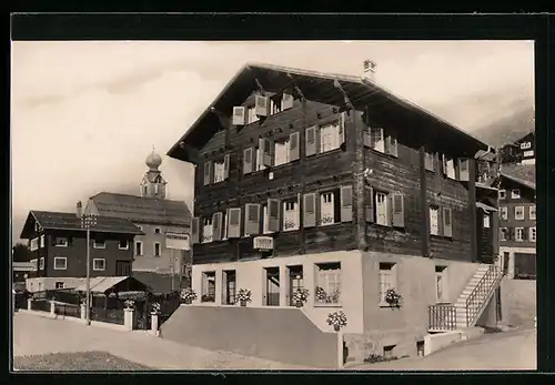 AK Blitzingen, Gasthaus zum guten Freund, Bes. A. Schmid