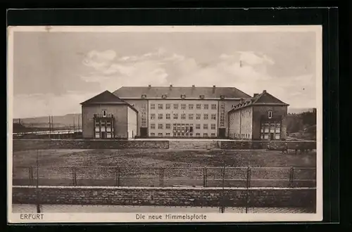 AK Erfurt, Die neue Himmelspforte, Staatl. Realgymnasium