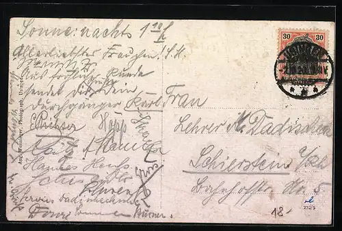 AK Usingen i. T., Gasthaus zur goldnen Sonne