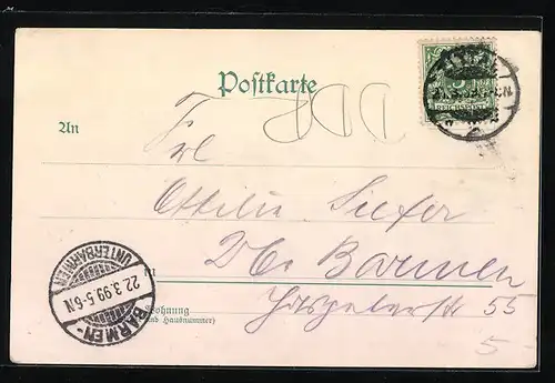 AK Zittau, Hotel Reichshof von Gustav Franke