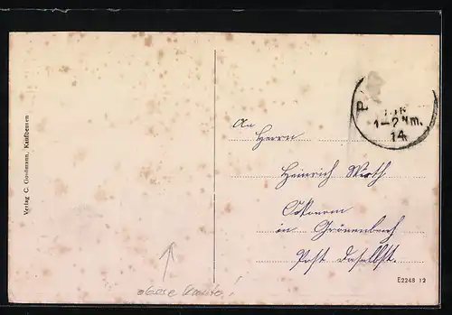 AK Geislatsried, Gebäudeansicht, Kirche, Ortspartie mit Baum