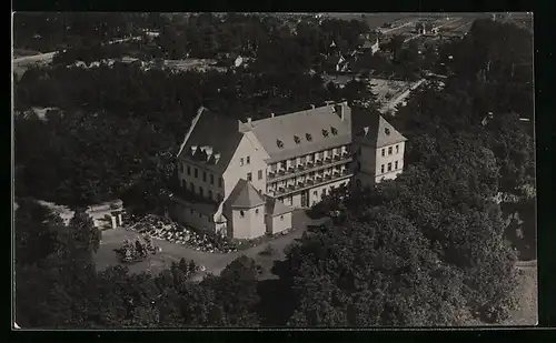 Foto-AK Berlin-Biesdorf, Erholungsheim St. Josephshaus, Fortunaallee