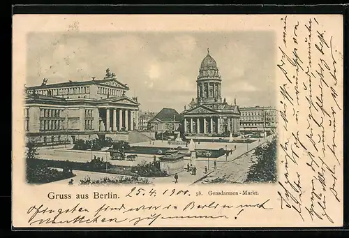 AK Berlin, Am Gendarmenmarkt