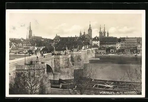 AK Würzburg, Alte Mainbrücke