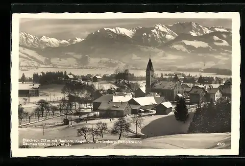 AK Blaichach, Totalansicht im Winter