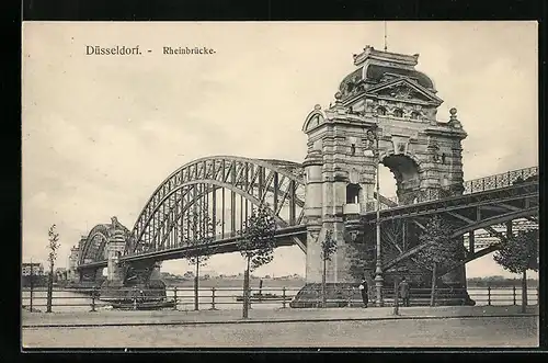 AK Düsseldorf, An der Rheinbrücke