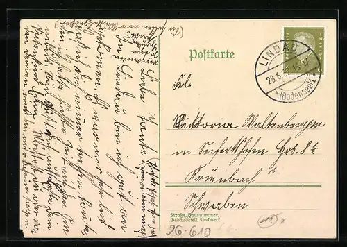 Künstler-AK Handgemalt: Mädchen blickt vom Ufer auf ein Segelboot