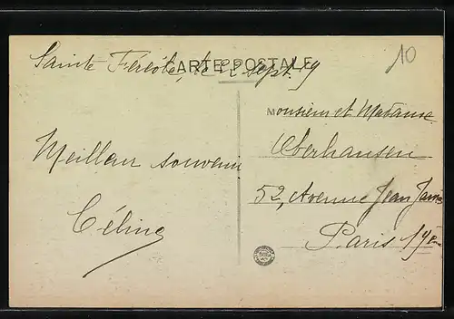 AK Donzenac, Route de Brive