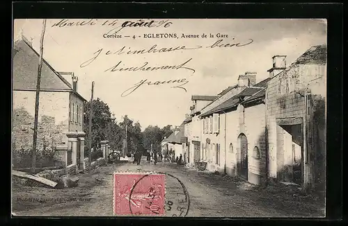 AK Egletons, Avenue de la Gare