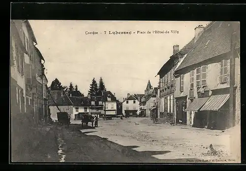AK Lubersac, Place de l`Hôtel-de-Ville