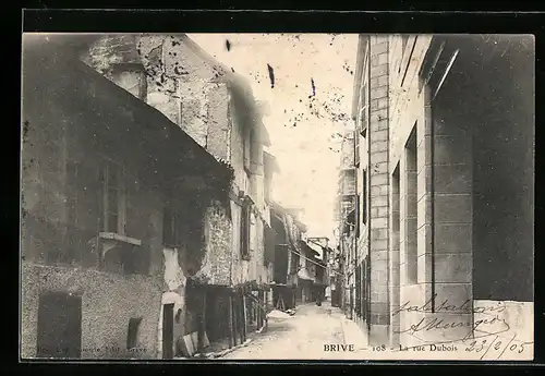 AK Brive, La rue Dubois