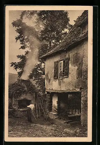 AK Le Limousin Altillac, Vieille Maison
