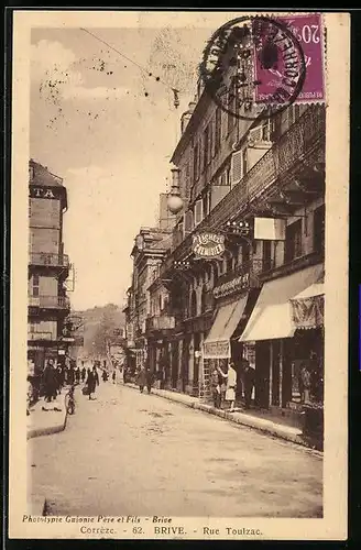 AK Brive, Rue Toulzac