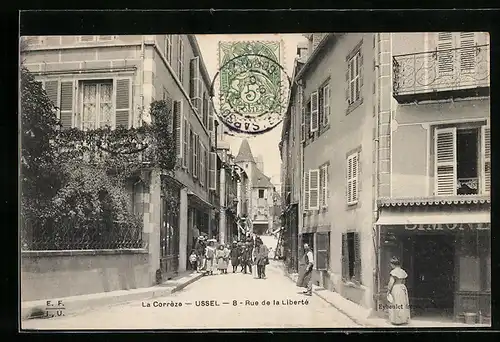 AK Ussel, Rue de la Liberté