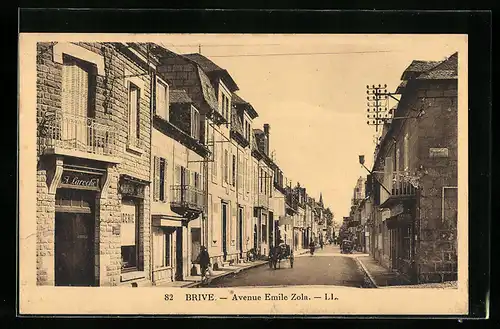 AK Brive, Avenue Emile Zola