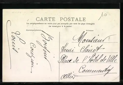 AK Brive, Sur la Guierle, Un Coin de Foire