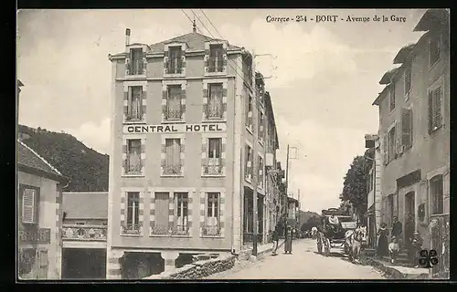 AK Bort, Central Hotel, Avenue de la Gare