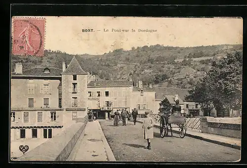 AK Bort, Le Pont sur la Dordogne