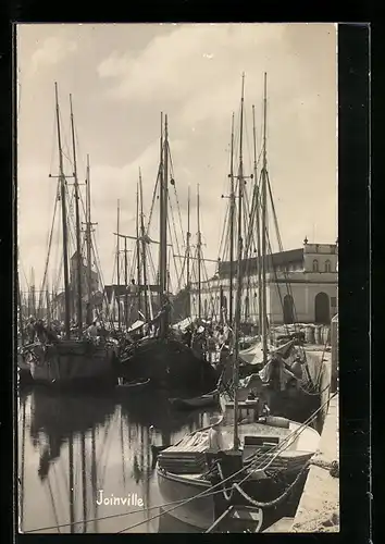 AK Joinville, Segelboote im Hafen